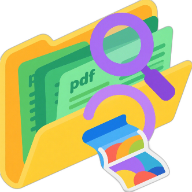 PDF指定页面提取为图片工具图标