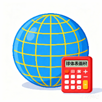 球体表面积计算器