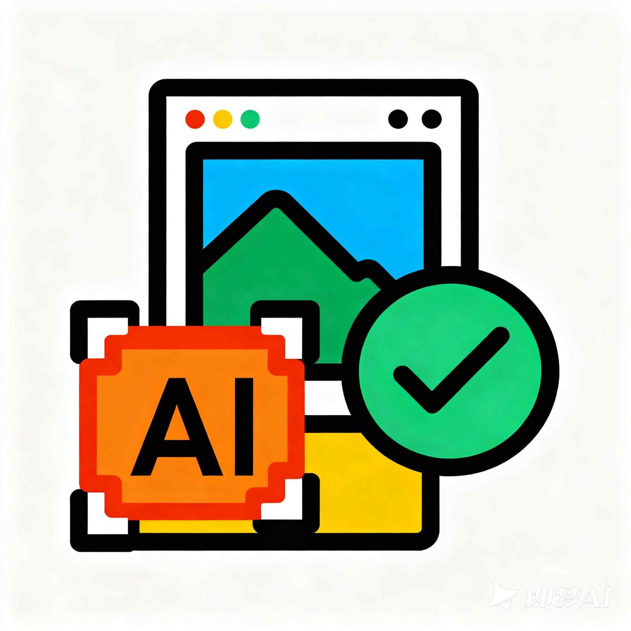 图片过AI检测工具