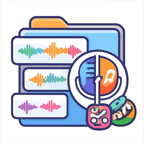 批量音频人声分离工具工具图标