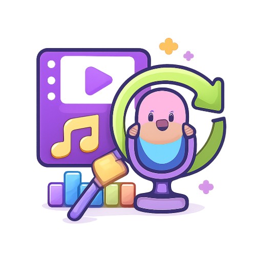 批量视频音频变声软件工具图标